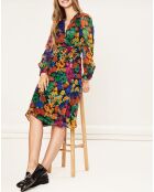 Robe Arina à fleurs multicolore